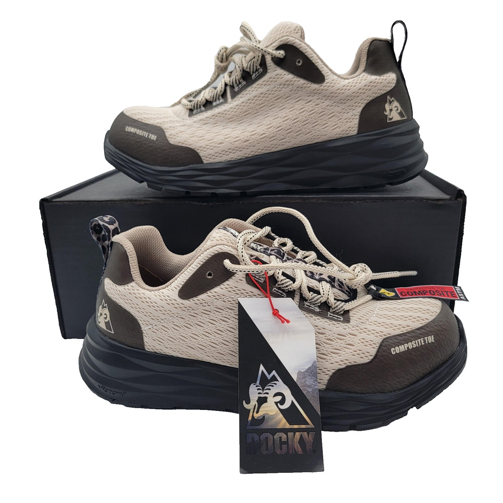 Rocky Shoes Womens Size 8M Composite Toe Nano CT Work ASTM F2413-18 Safety (324)